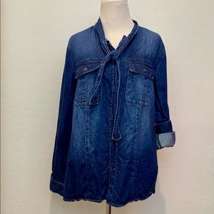 Denim Button Down Cabi